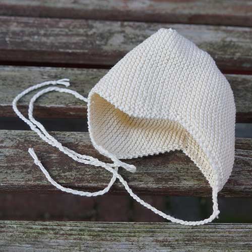 Djævlehue til baby 0-12 måneder - strikkeopskrift - Knit Wit Company