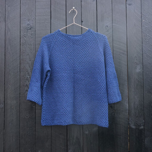 Egyptisk bluse / sweater - strikkeopskrift - Knit Wit Company